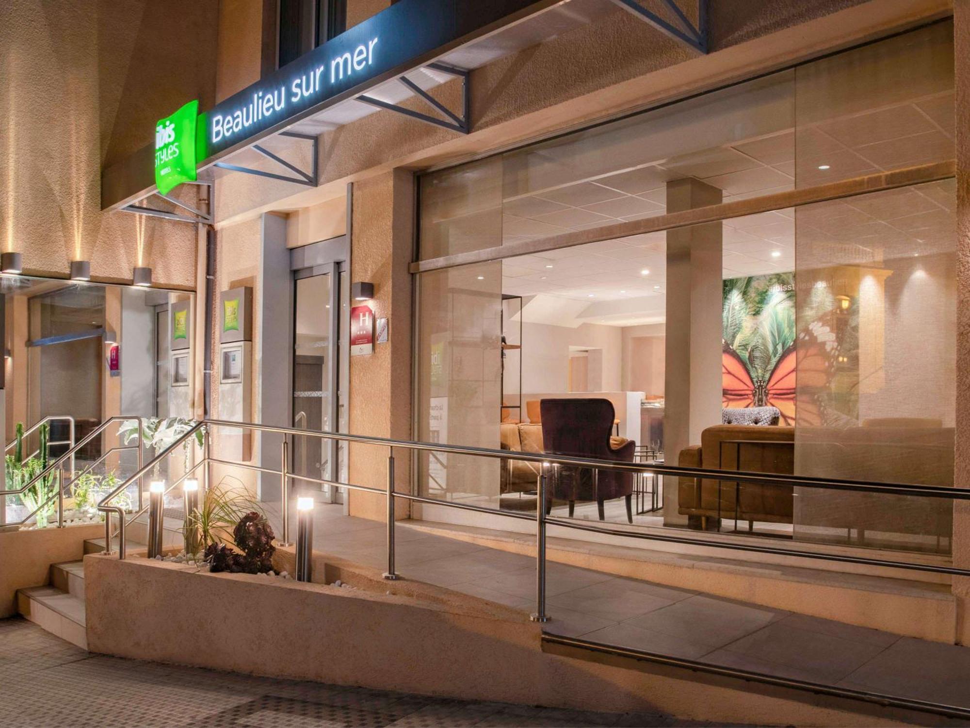Ibis Styles Beaulieu Sur Mer Exterior foto